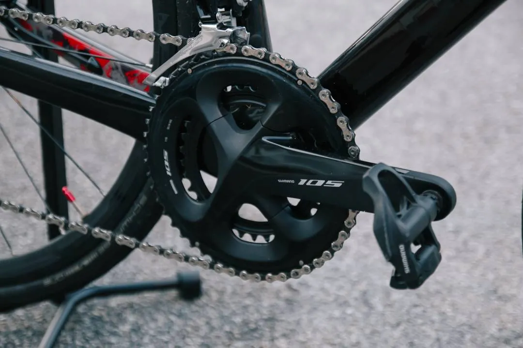Polygon Strattos S7D with 50mm Carbon wheelset