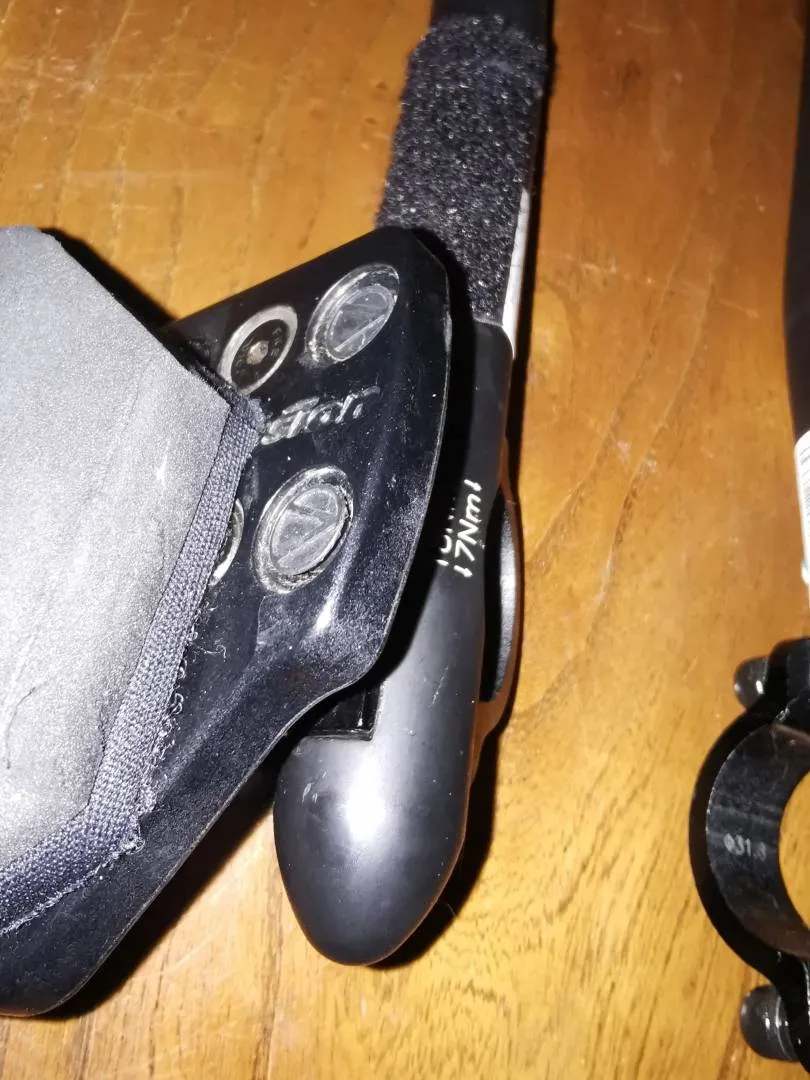 Vision Trimax alloy triathlon cockpit setup