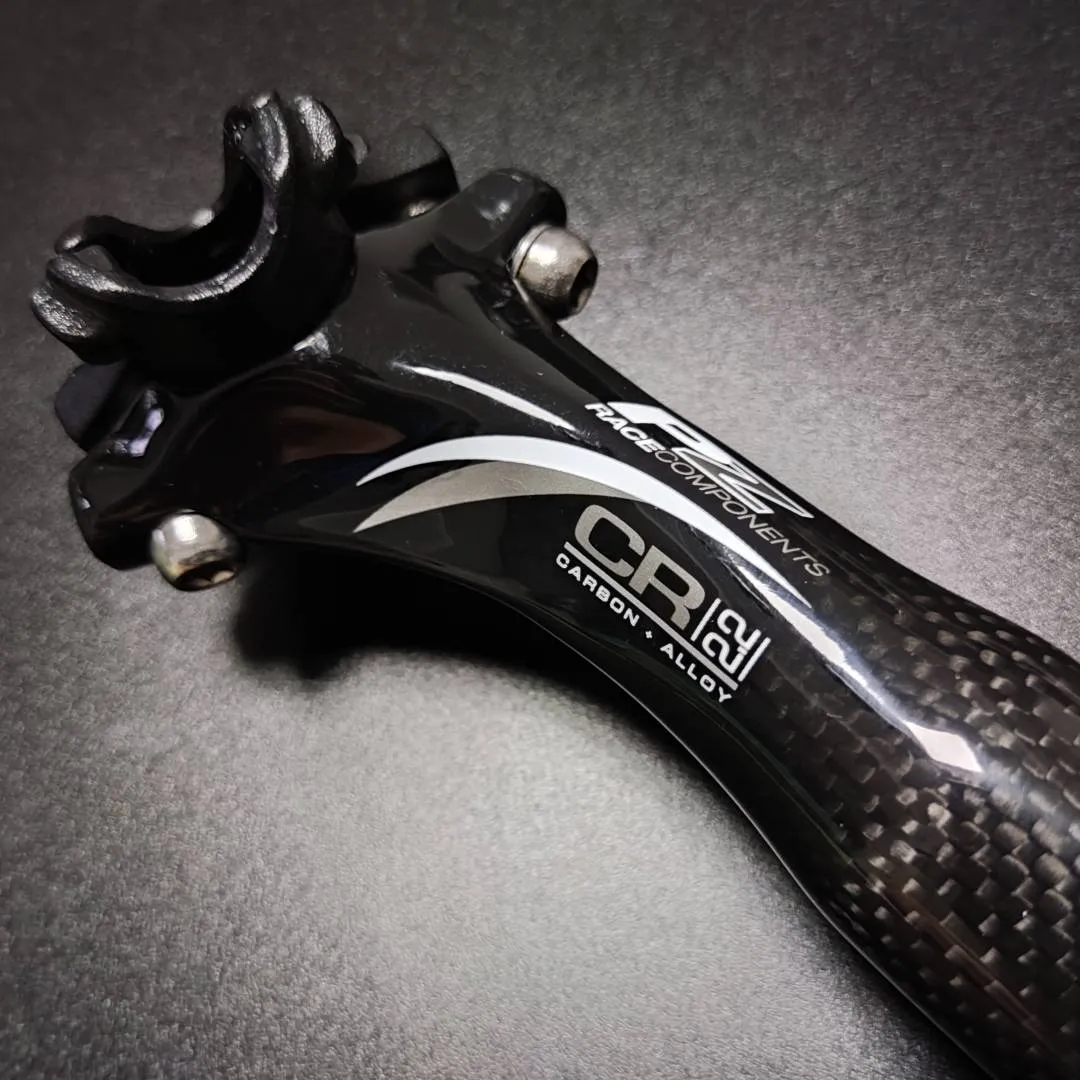 PZ Racing 31.6 x 350mm Carbon Alloy Seatpost With Carbon Seat Clamp