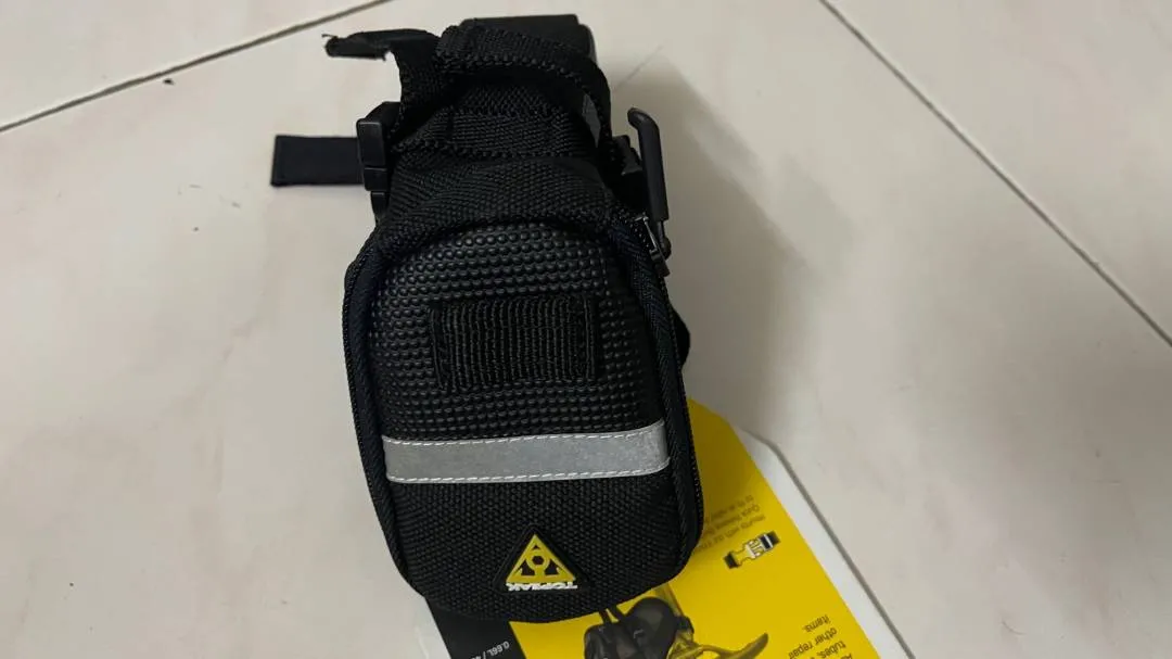 Topeak Aero Wedge Pack Strap Mount Saddle Bag (Small)