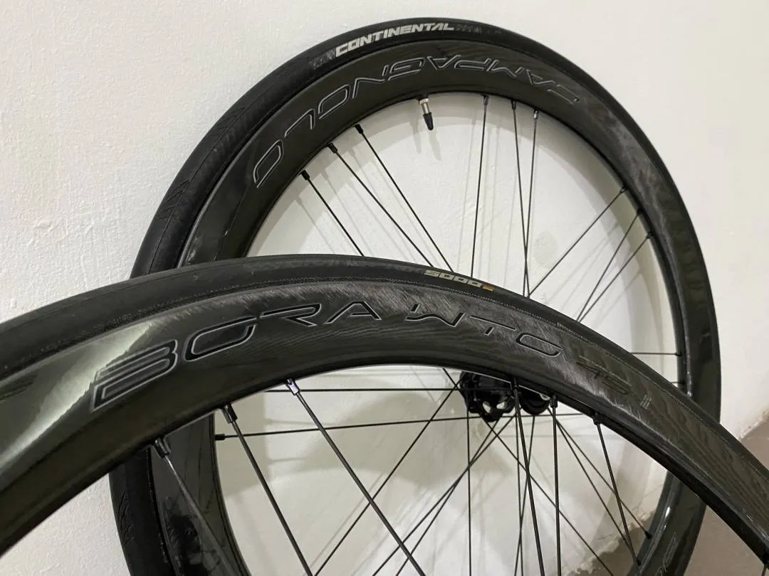 CANPAGNOLO BORA WTO 45MM CARBON WHEEL USED