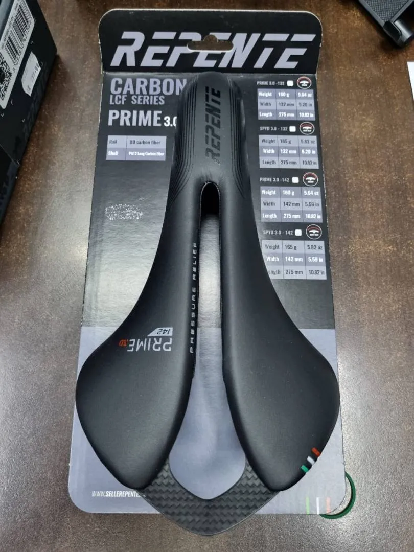 Repente Prime 3.0 Carbon Saddle (142mm) Brand New !!!