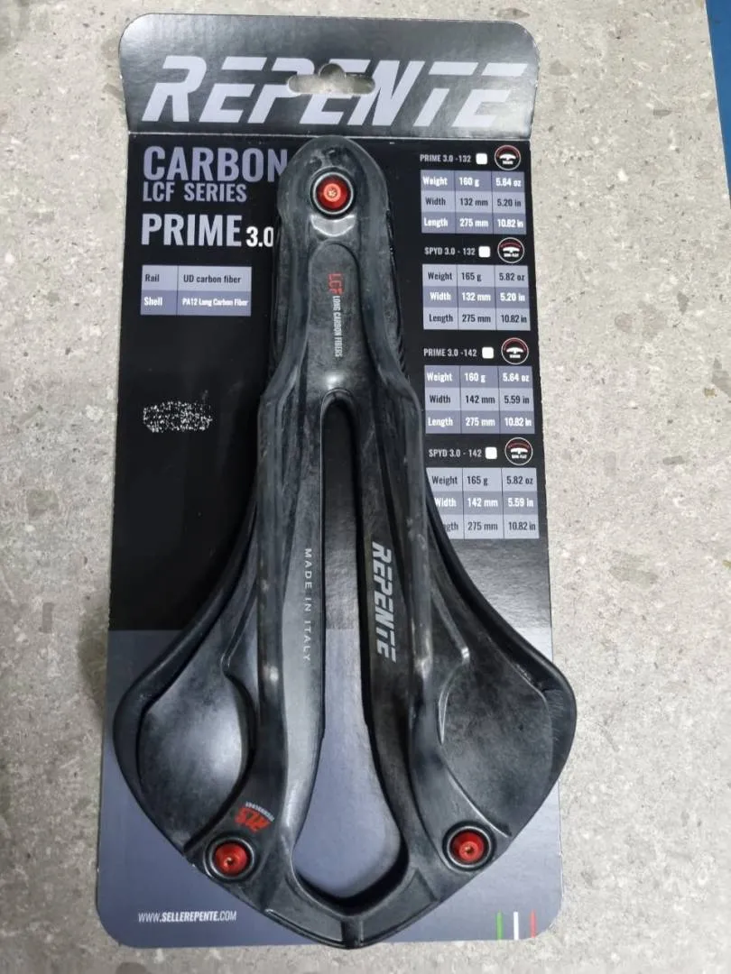 Repente Prime 3.0 Carbon Saddle (142mm) Brand New !!!