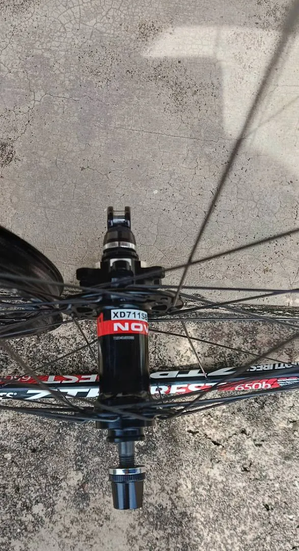 2ndhd 27.5 MTB Wheelset. ZTR Crest + Novatec D771 Hubset