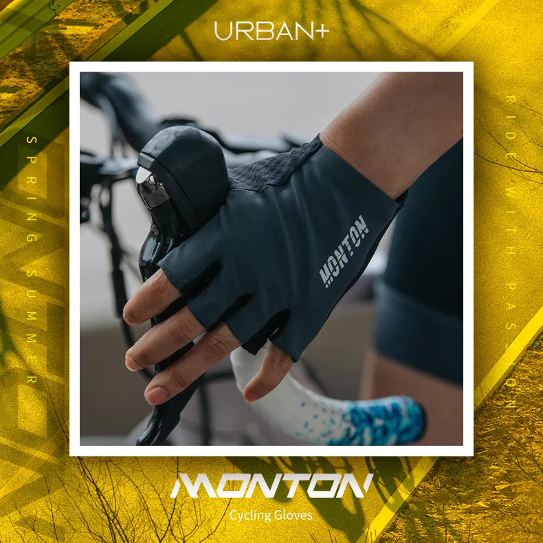 MONTON CYCLING GLOVES HALF FINGER SHADOW