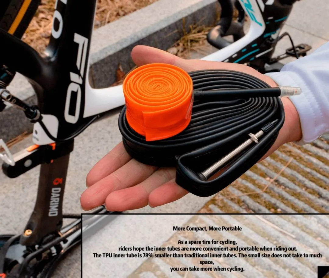 EXAR Tube 700c Ultralight TPU Bicycle Inner Tube (36g)
