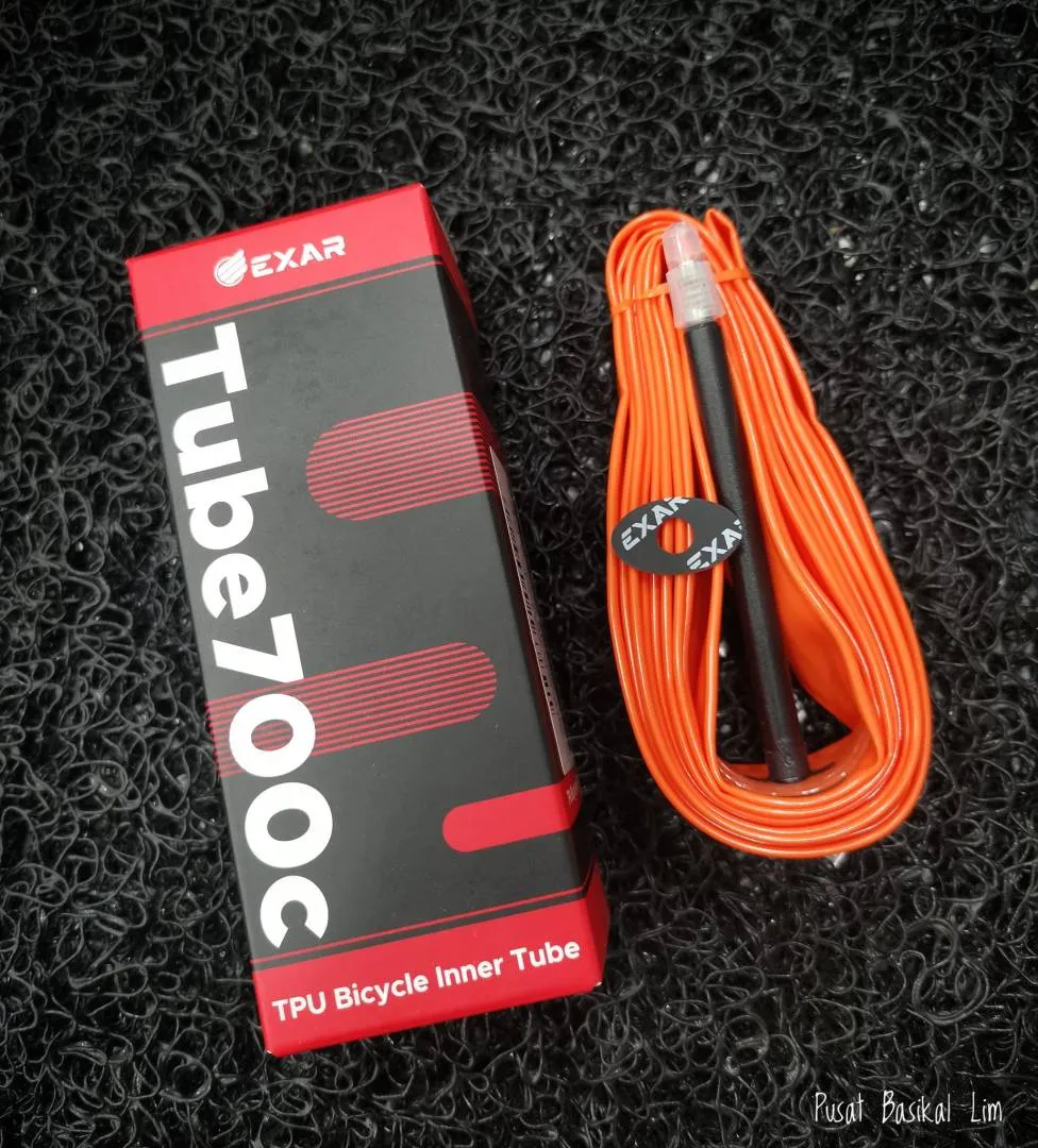 EXAR Tube 700c Ultralight TPU Bicycle Inner Tube (36g)