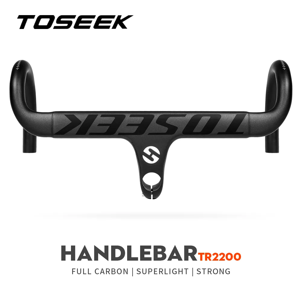 TOSEEK TR2200 T800 Carbon integrated Road Bike Handlebar Stem
