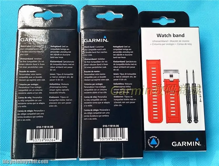 Garmin FenixFenix 2, Tactix, D2, Quatix GPS+ABC Watch Orange Black replacement Band