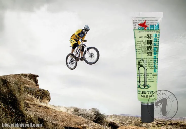 Cylion silicone oil for suspension fork only at RM10.90/pc