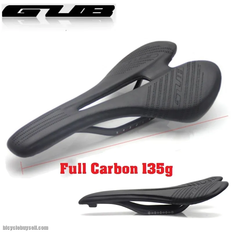 GUB1152 1156 1158 lightWEIGHT bicycle carbon hollow saddle leather saddle