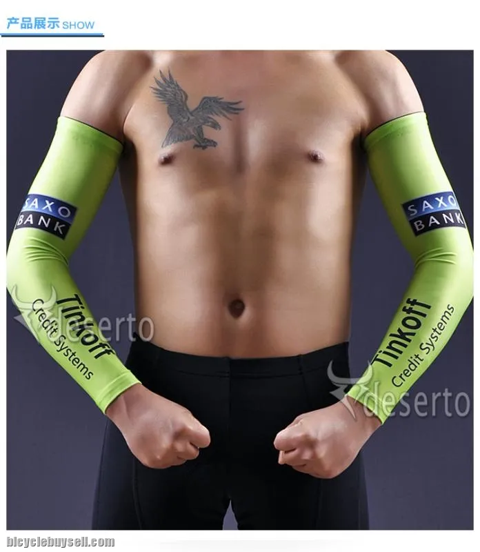 Arm warmer UV heat protection cycling long sleeves running compression 2 pcs