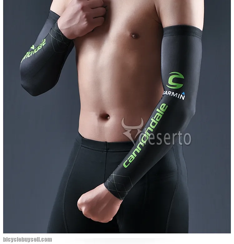 Arm warmer UV heat protection cycling long sleeves running compression 2 pcs