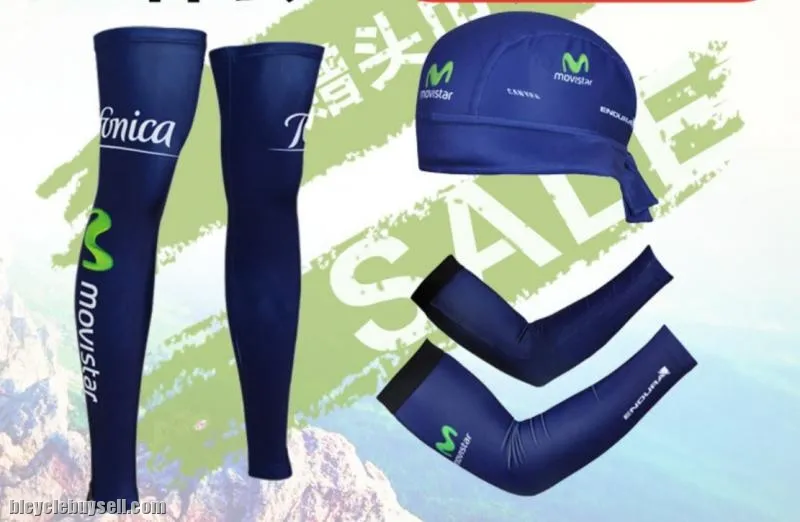UV heat protection leg arm warmer cap bandana Cycling compression 5 / sets