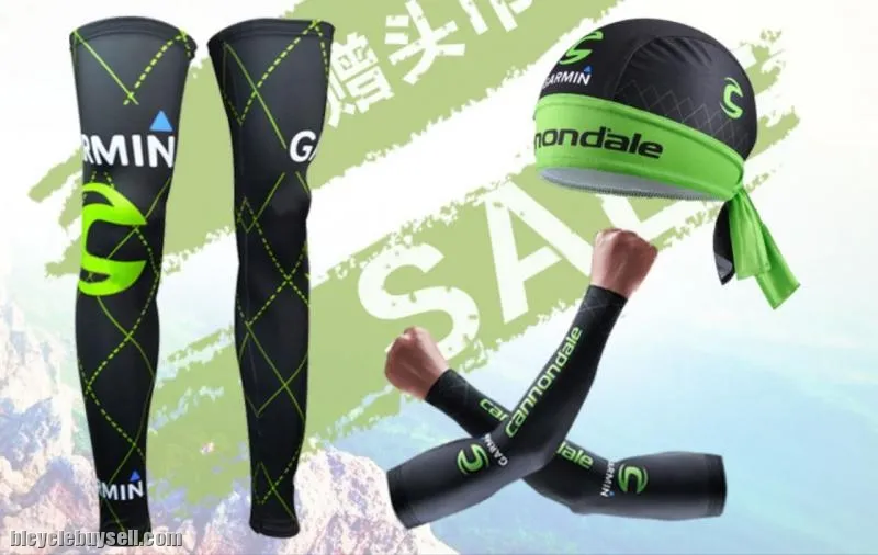 UV heat protection leg arm warmer cap bandana Cycling compression 5 / sets