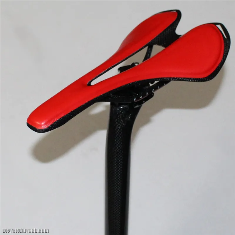 Leather carbon fibre saddle carbon rail superlight rb racing comfort