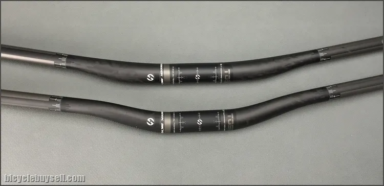 Toseek downhill offroad 750/820mm 15mm 25mm rise Full carbon handlebar MTB XC