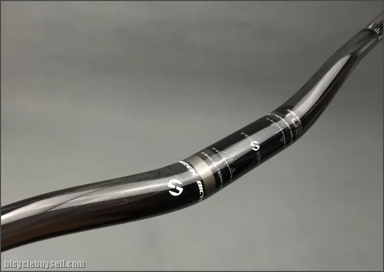 Toseek downhill offroad 750/820mm 15mm 25mm rise Full carbon handlebar MTB XC