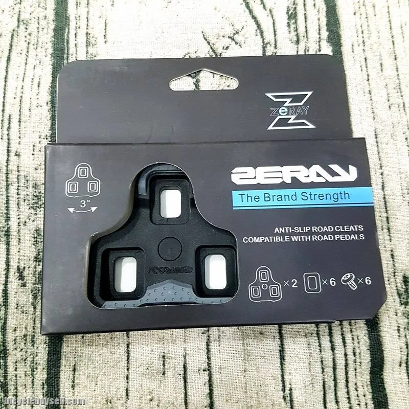 Zeray road cleats  zp110s  rb Look Keo Exustar compatible Look Keo Grip ( anti-slip ) cleat