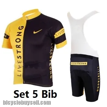 Livestrong shorts sleeve cycling jersey padded