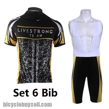 Livestrong shorts sleeve cycling jersey padded