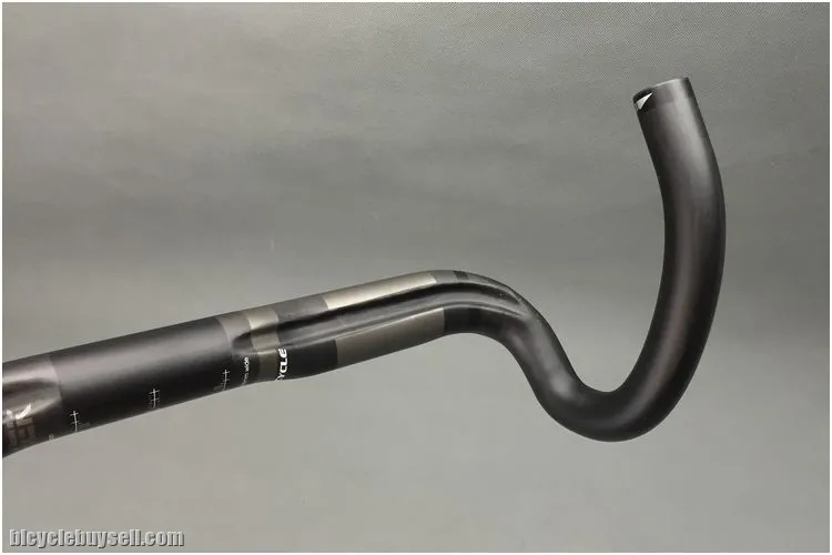 Original Toseek Carbon round t800 road handlebar dropbar road 380 / 400 / 420  /440mm Glossy