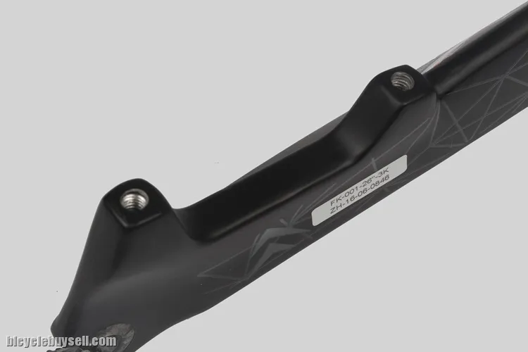 KRSEC full carbon ultralight 26 27.5 29 disc brake rigid fork | Mosso JAVA