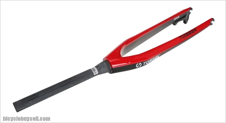 Toseek carbon fiber bike fork Tapered Rigid Bicycle Fork mtb bike disc brake 26/27.5/ 29 QR