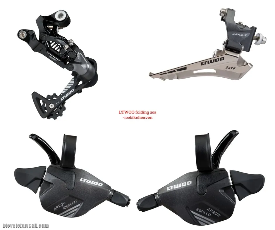 Ltwoo Folding Bike 2X10 20S Series MTB 28t (6 in 1)