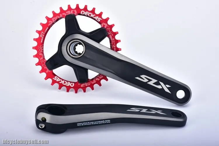 Deckas BCD96 XTR XT SLX Single Chainring Narrow wide Oval x1 MTB 32 34 36 38T Black