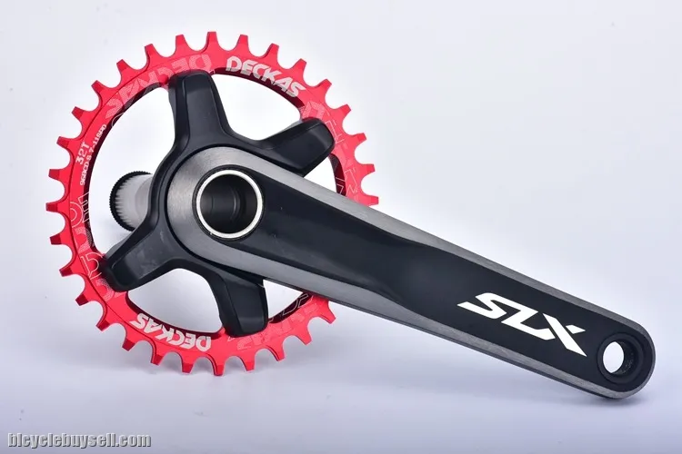 Deckas BCD96 XTR XT SLX Single Chainring Narrow wide Oval x1 MTB 32 34 36 38T Black
