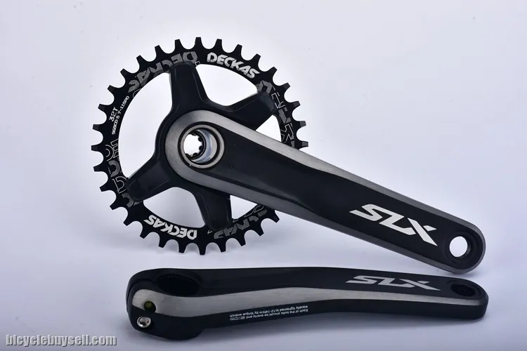 Deckas BCD96 XTR XT SLX Single Chainring Narrow wide Oval x1 MTB 32 34 36 38T Black