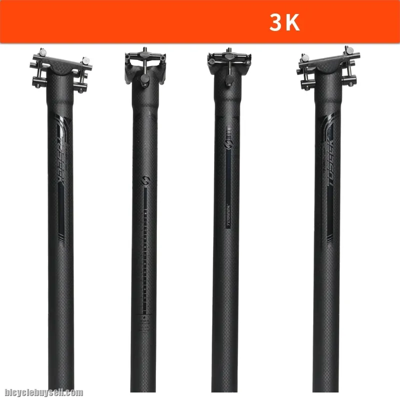 Toseek carbon seatpost ultra light 150g 400mm