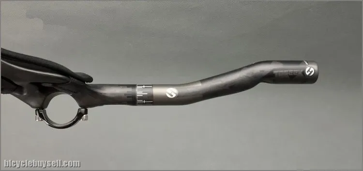 Toseek Full carbon TT bar aero handlebar 3k 12k
