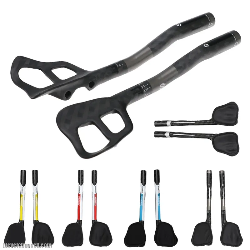 Toseek Full carbon TT bar aero handlebar 3k 12k