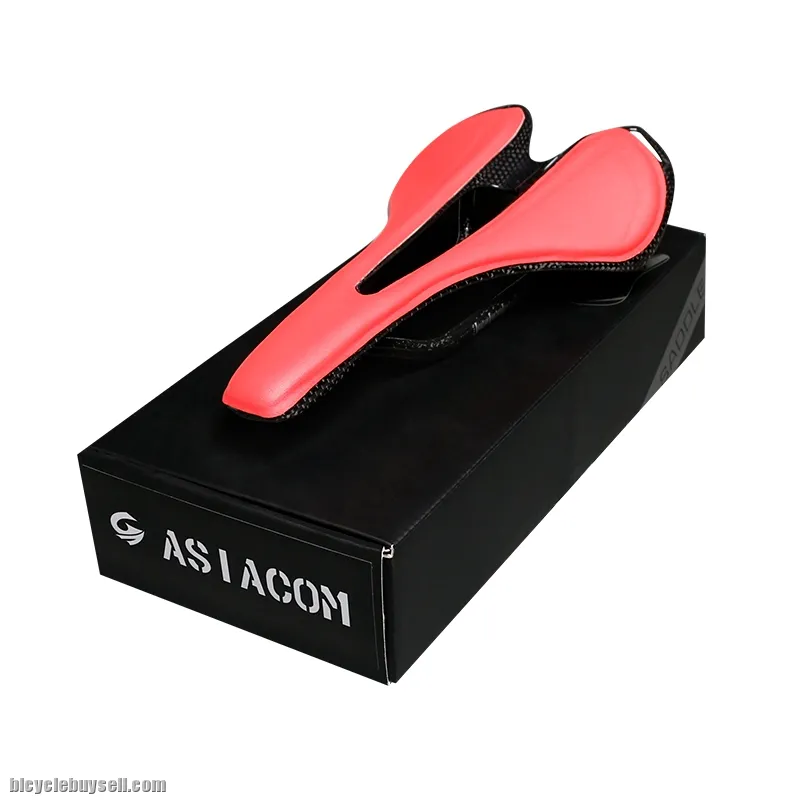Leather carbon fibre saddle carbon rail superlight rb racing comfort
