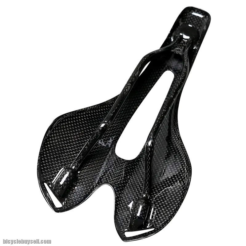 Leather carbon fibre saddle carbon rail superlight rb racing comfort