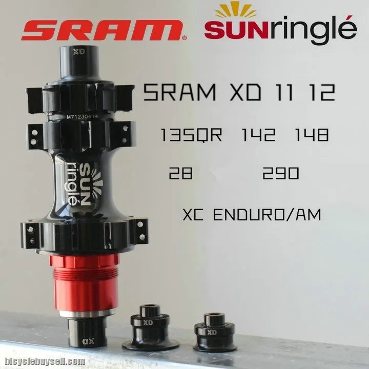 Sun Ringle Dirty Flea MTB 11s 12s SRAM xd shimano hub 142 148 boost 28t