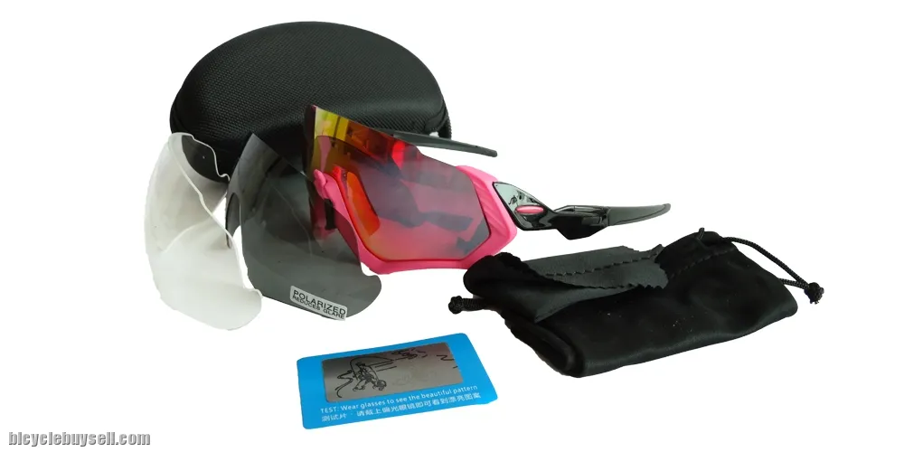 Polarized sunglasses 3 in 1 eyewear cycling outdoor sports