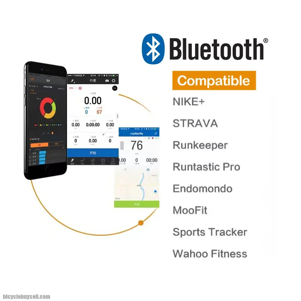 Magene Gemini S3+ 210 ANT+ &amp; Bluetooth Speed &amp; Cadence Sensor Garmin Bryton
