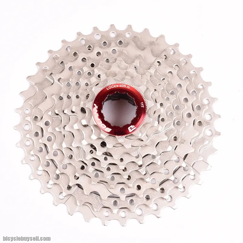 BOLANY CASSETTE 9 SPEED 11-36T SILVER  | SRAM SHIMANO SUNRACE SUNSHINE