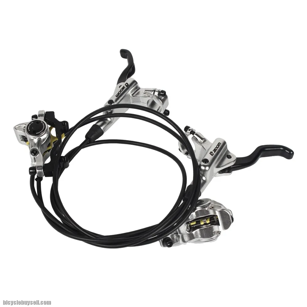 Zoom Mountain Bike Hydraulic Disc Brakes Levers Calipers Front Rear Brake Lever Mtb