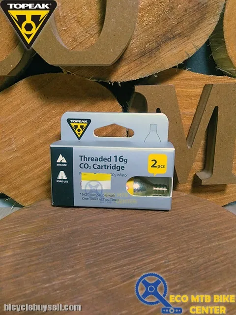 TOPEAK 16G THREADED CO2 CARTRIDGE