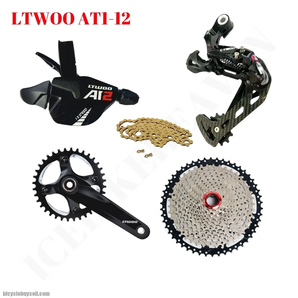 Ltwoo Bicycle At1-12 1x12s At 12 Speed Shifter Lever Right Rear Derailleur For Mtb Mountain Bike Fat