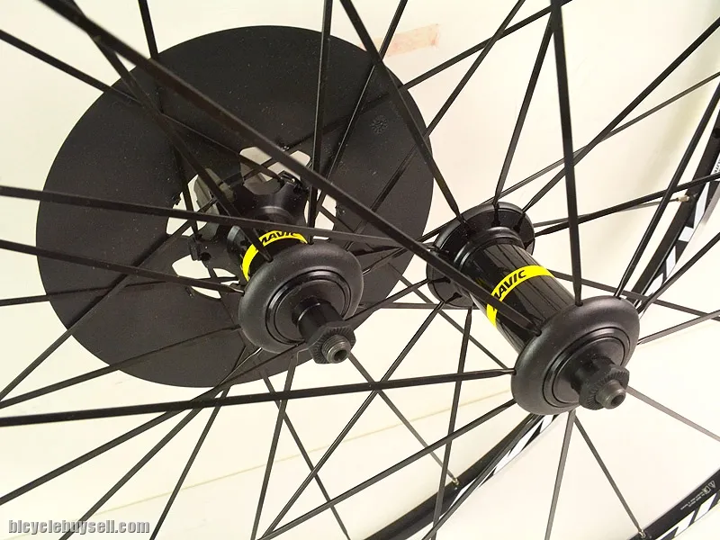 Mavic cosmic 40mm aero disc brake QR thru axle clincher wheelset 700c fixie road bike