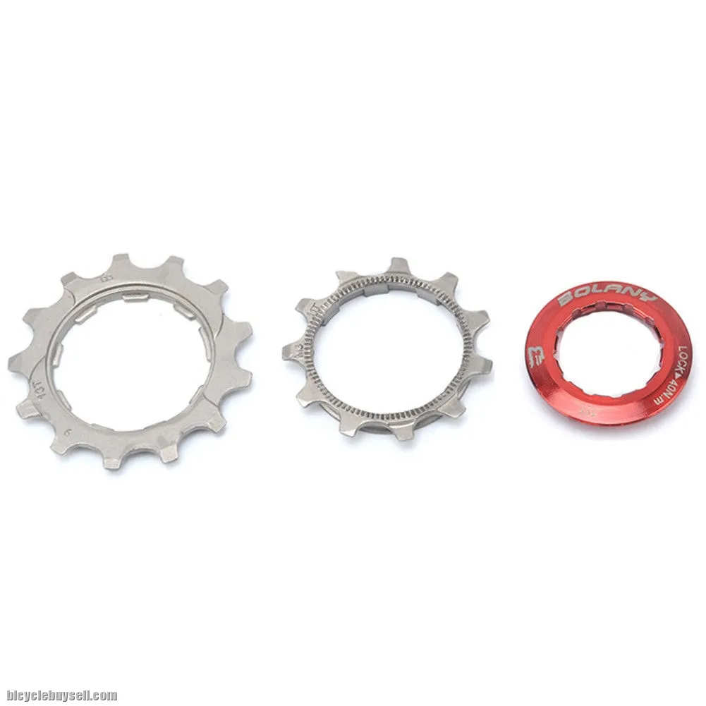 BOLANY CASSETTE 9 SPEED 11-50T KMC silver chain