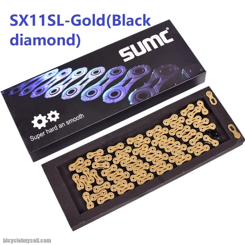 SUMC SX11SL 11 Speed 11s 116 Links Road  MTB Super Lightweight diamond Coating Chain