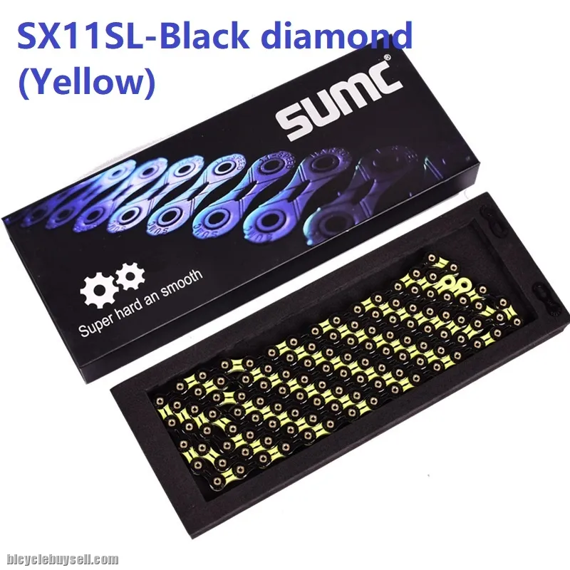 SUMC SX11SL 11 Speed 11s 116 Links Road  MTB Super Lightweight diamond Coating Chain