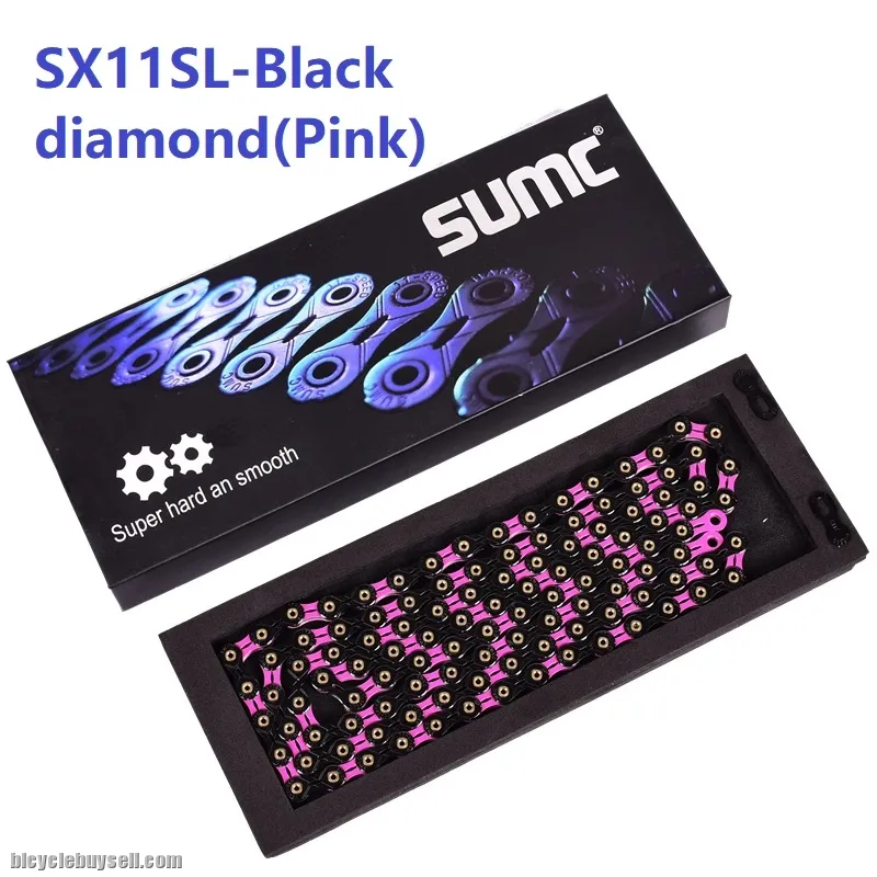 SUMC SX11SL 11 Speed 11s 116 Links Road  MTB Super Lightweight diamond Coating Chain