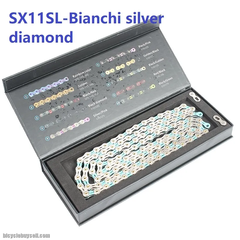 SUMC SX11SL 11 Speed 11s 116 Links Road  MTB Super Lightweight diamond Coating Chain